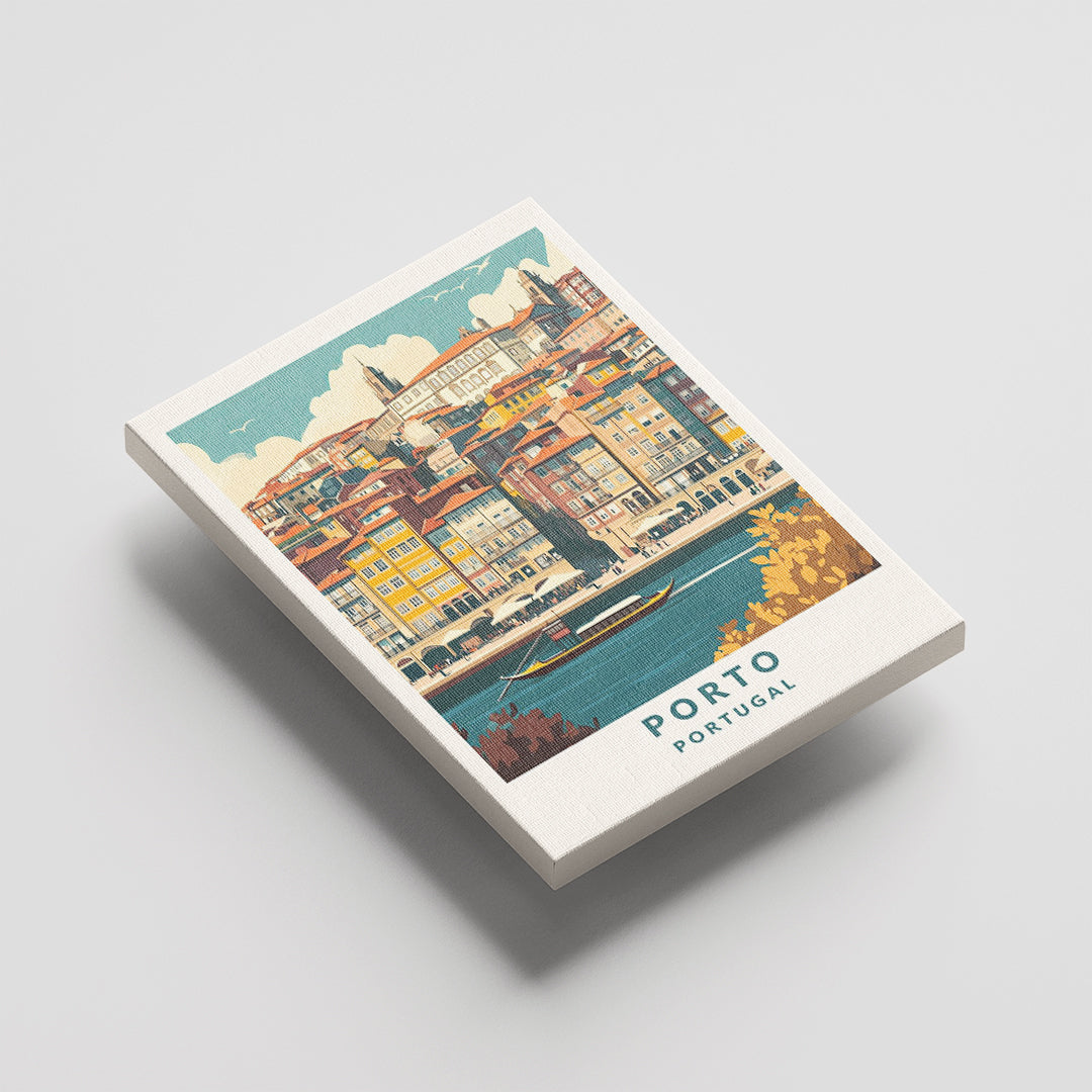 Porto Portugal – Vintage Travel Wall Art (CT46)