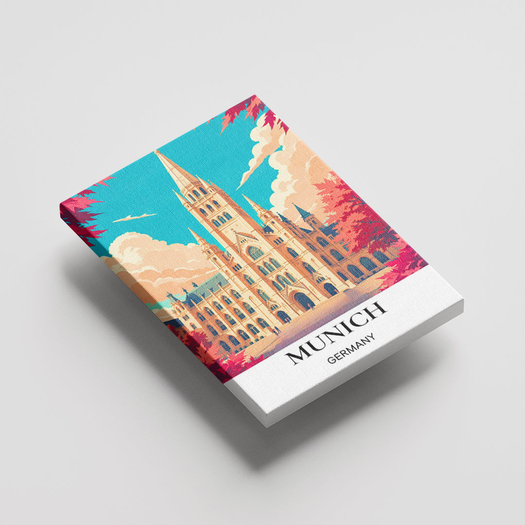 Munich Germany – Vintage Travel Wall Art (CT48)