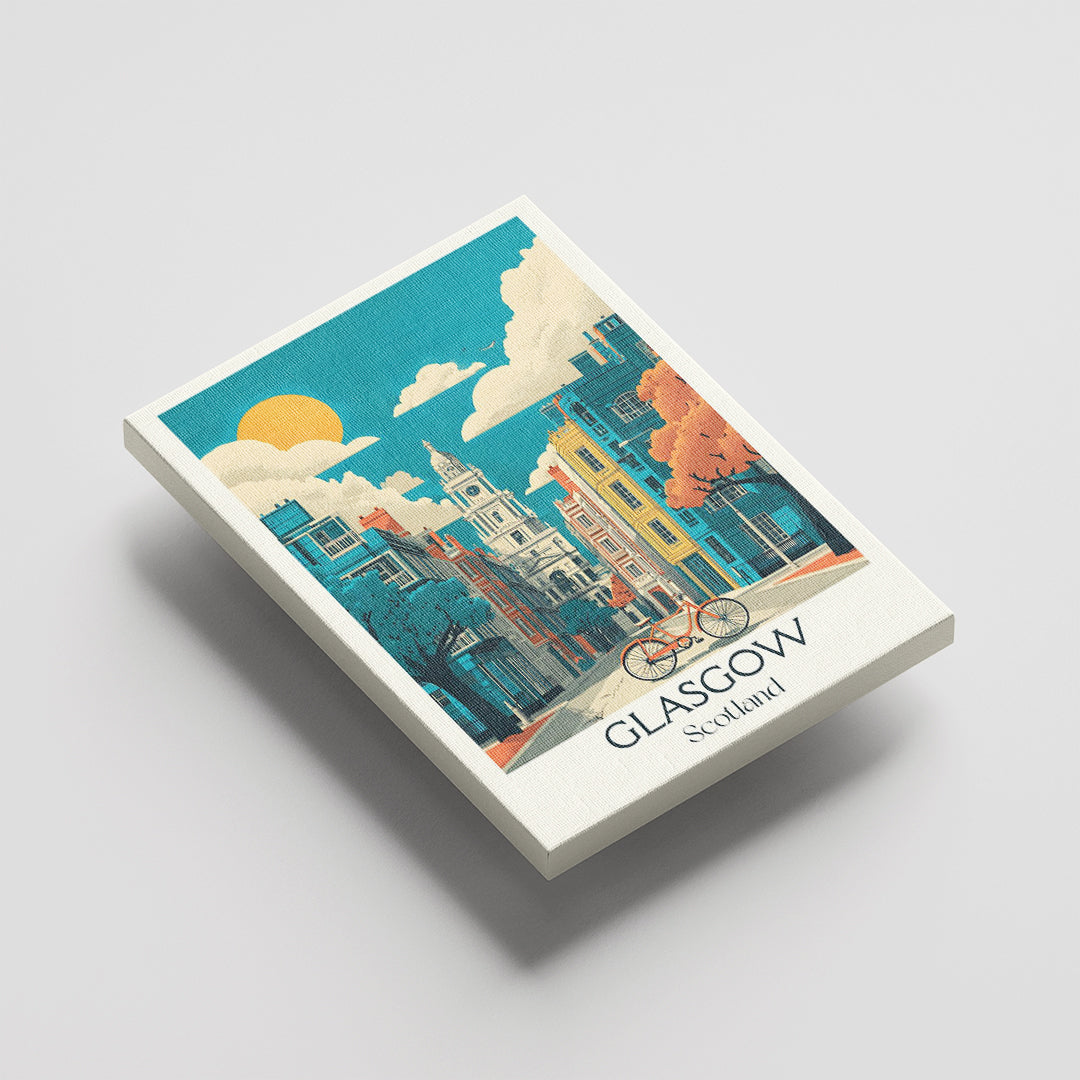 Glasgow Scotland – Vintage Travel Wall Art (CT49)