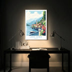 Lake Como Italy – Vintage Travel Wall Art (CT5)