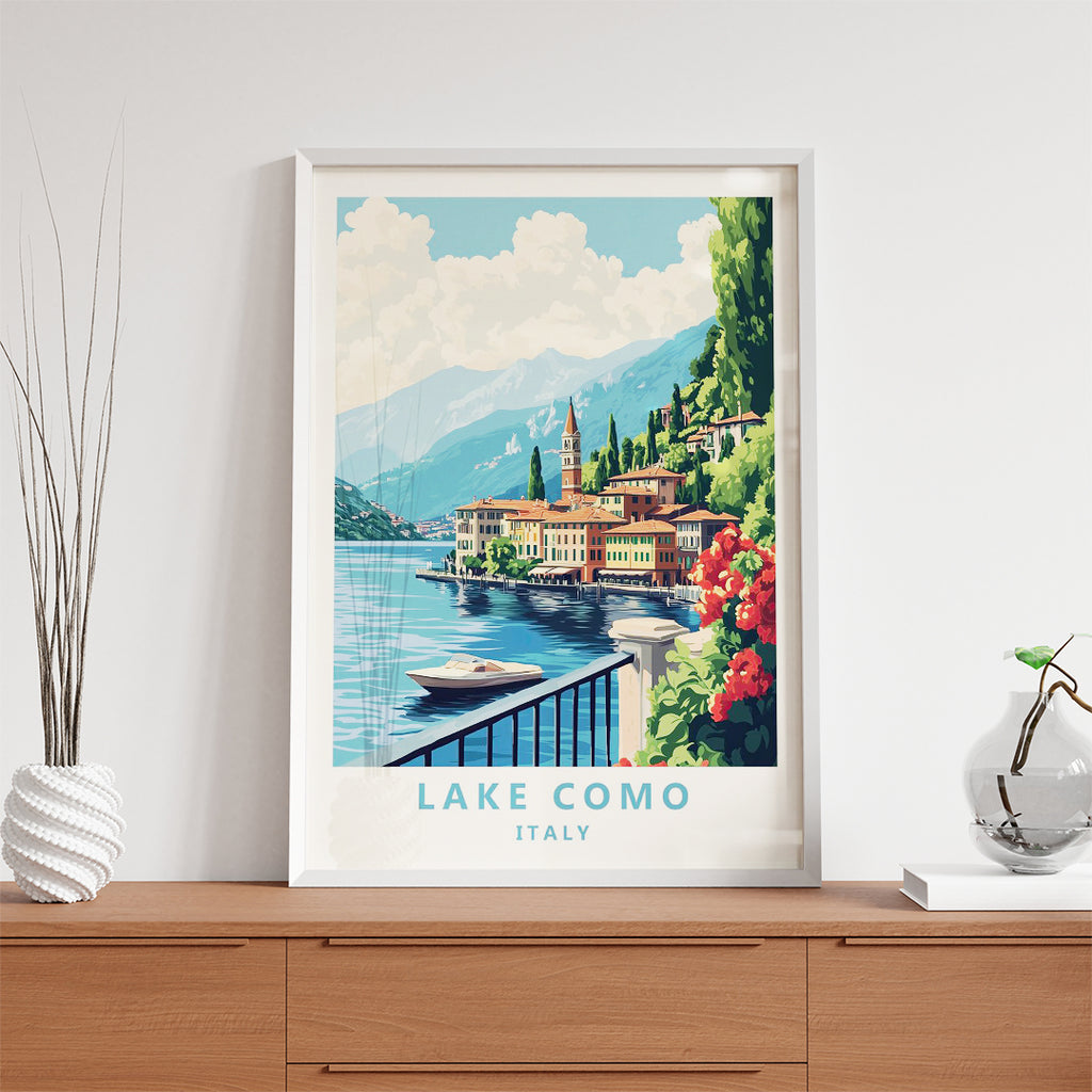 Lake Como Italy – Vintage Travel Wall Art (CT5)