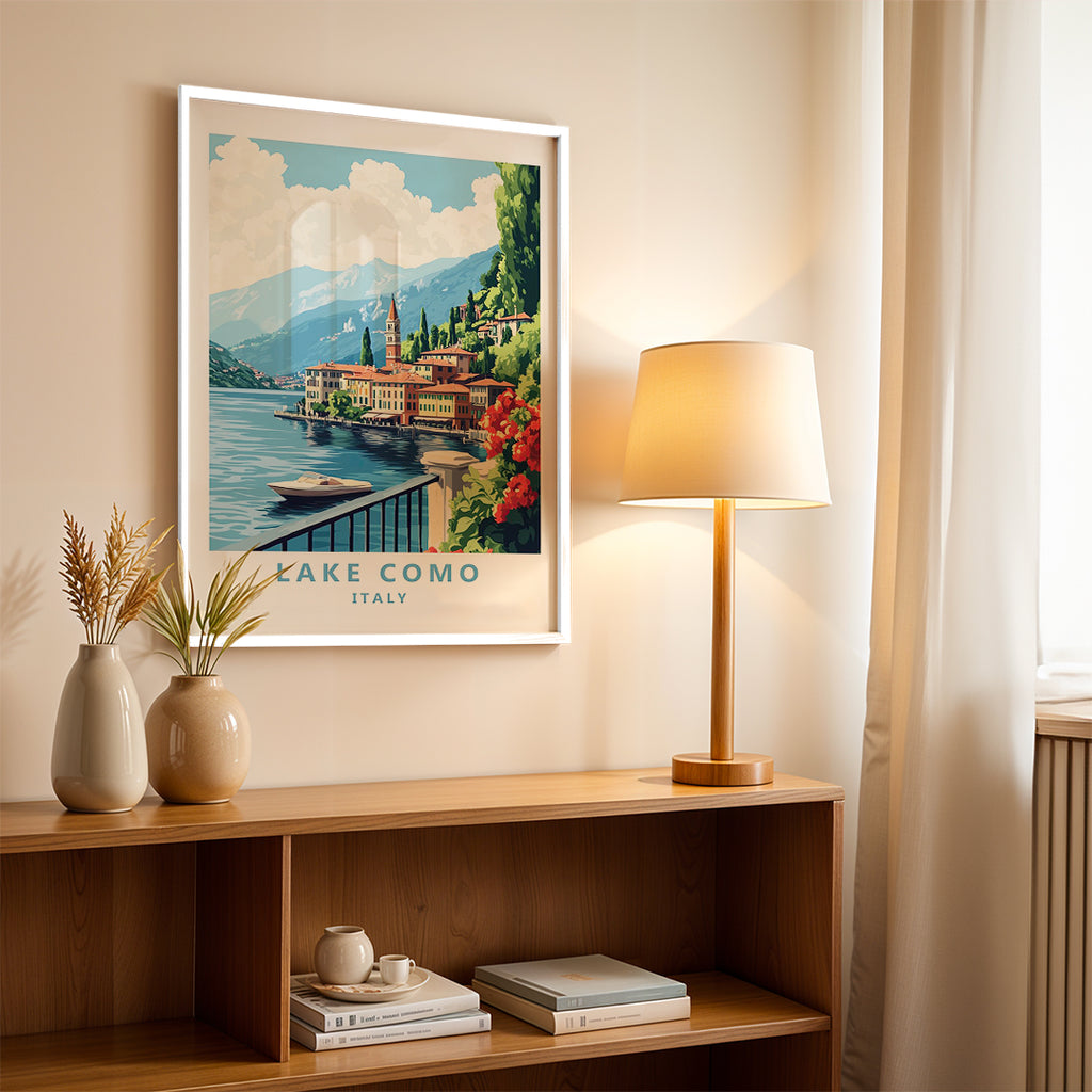 Lake Como Italy – Vintage Travel Wall Art (CT5)