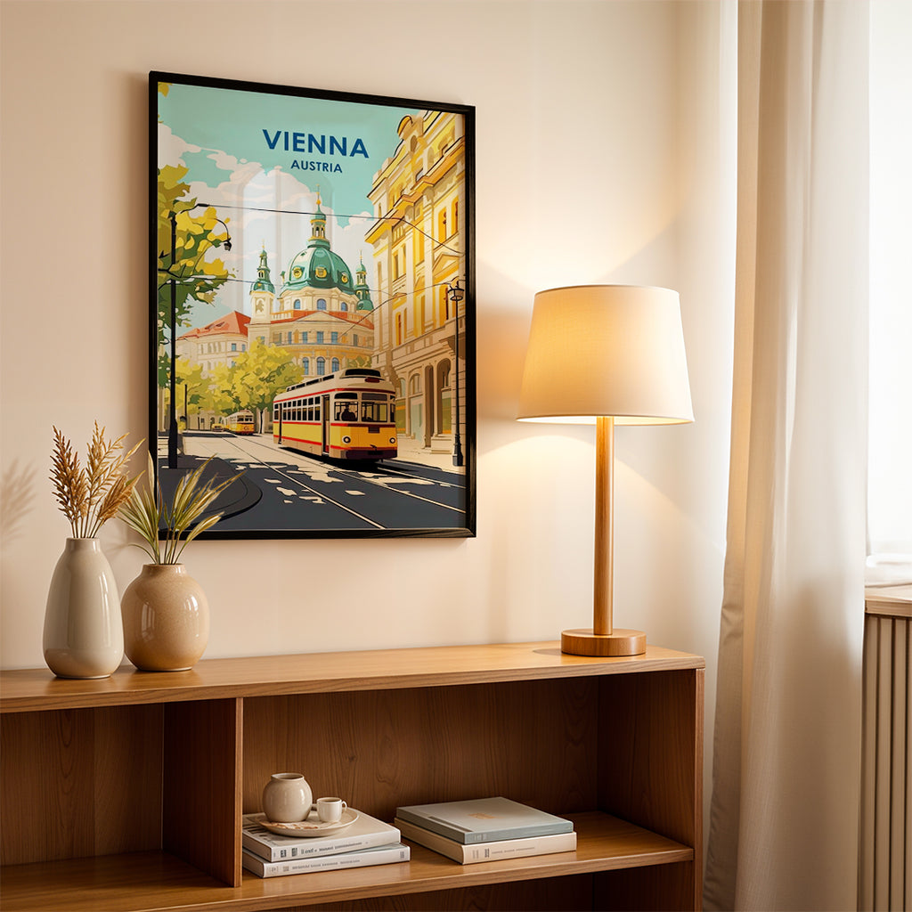 Vienna Austria – Vintage Travel Wall Art (CT7)