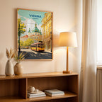 Vienna Austria – Vintage Travel Wall Art (CT7)