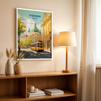 Vienna Austria – Vintage Travel Wall Art (CT7)
