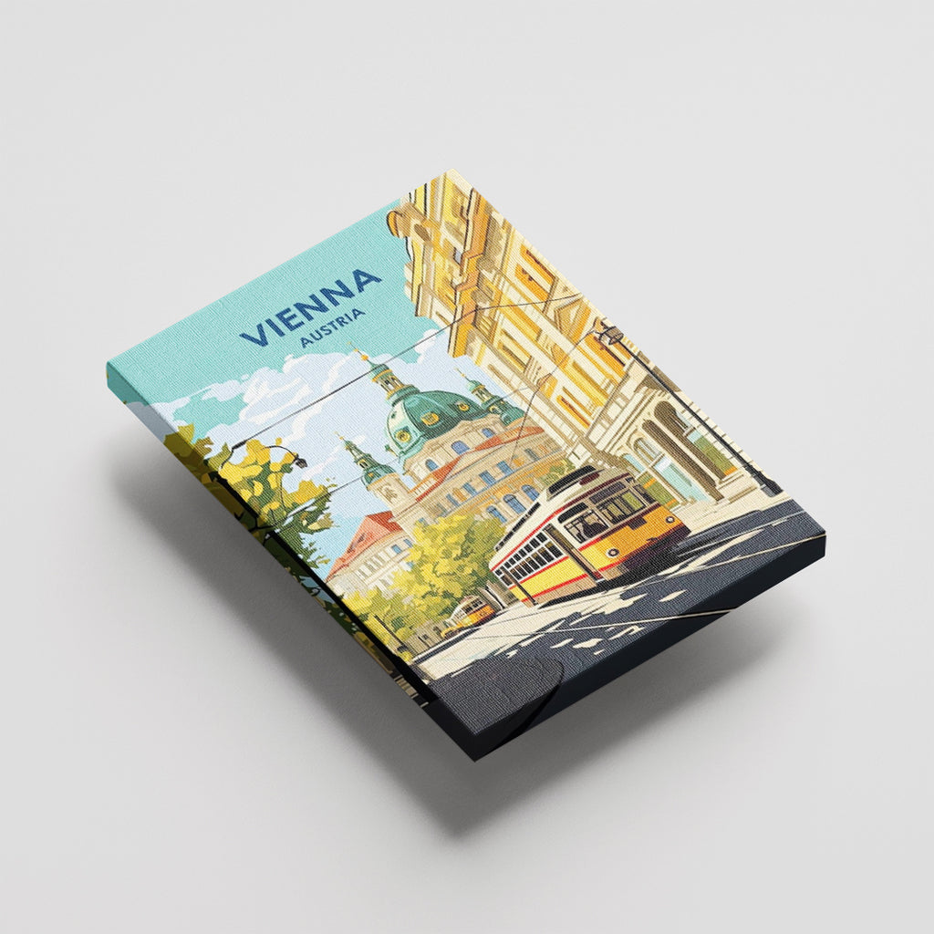 Vienna Austria – Vintage Travel Wall Art (CT7)