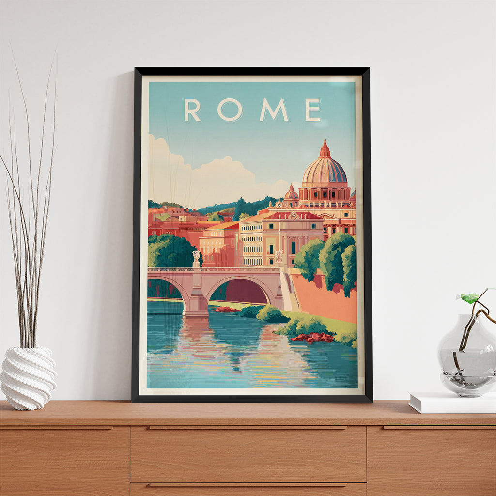 Rome Italian Modern Artistic Wall Art (CT9)