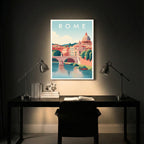 Rome Italian Modern Artistic Wall Art (CT9)