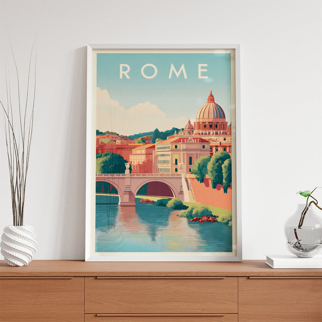 Rome Italian Modern Artistic Wall Art (CT9)