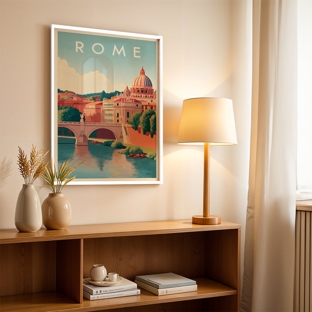 Rome Italian Modern Artistic Wall Art (CT9)