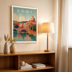 Rome Italian Modern Artistic Wall Art (CT9)