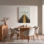 Fa Inna Ma‘a Al-‘Usri Yusra – Arabic Calligraphy Wall Art (IS12)