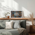 Innama Ashku Buathi Wa Hazni ila Allah – Arabic Calligraphy Wall Art (IS30)