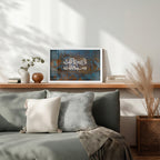 La ilaha illa Anta Subhanaka – Arabic Calligraphy Wall Art (IS31)