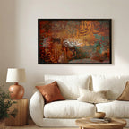 Subhan Rabbi Al-‘Azim – Arabic Calligraphy Wall Art (IS35)
