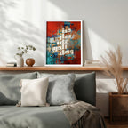 Man Sar ‘Ala Al-Darb Wasal – Arabic Calligraphy Wall Art (IS36)