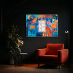 Kun ‘Awwanan Lil-Nas Dayman – Arabic Calligraphy Wall Art (IS38)