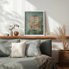 Wa Isbir Lihukm Rabbik Arabic Calligraphy Wall Art (IS4)