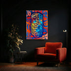 “Inna Fatahna Laka Fathan Mubina” Arabic Calligraphy Wall Art (IS45)