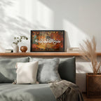Sami‘a Allahu Liman Hamidah Arabic Calligraphy Wall Art (IS49)
