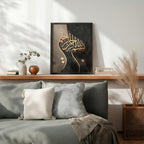 Bismillah – Arabic Calligraphy Wall Art (IS5)