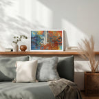 Alhamdulillah Arabic Calligraphy Wall Art (IS52)