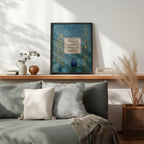 Iyyaka Na’budu Islamic Wall Art Frame – Arabic Calligraphy Tableau (IS65)