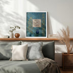 Iyyaka Na’budu Islamic Wall Art Frame – Arabic Calligraphy Tableau (IS65)