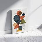 Geometric Muse – Modern Art Wall (MD1)