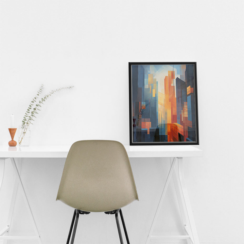 Fireline Skyline – Decorative Wall Visual (MD11)