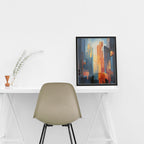 Fireline Skyline – Decorative Wall Visual (MD11)