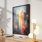 Fireline Skyline – Decorative Wall Visual (MD11)