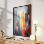 Fireline Skyline – Decorative Wall Visual (MD11)