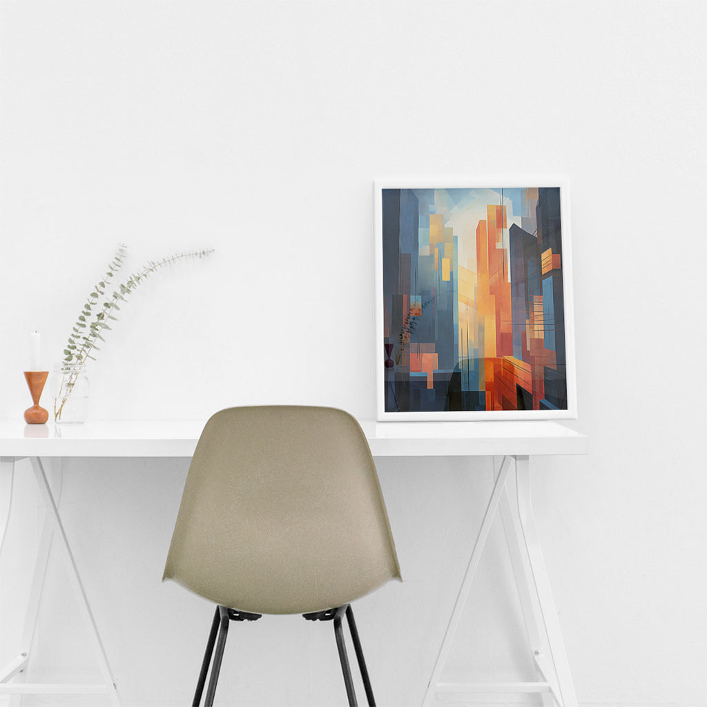 Fireline Skyline – Decorative Wall Visual (MD11)
