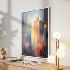 Fireline Skyline – Decorative Wall Visual (MD11)
