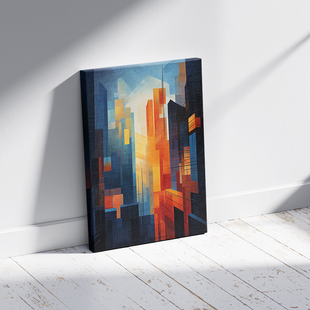 Fireline Skyline – Decorative Wall Visual (MD11)