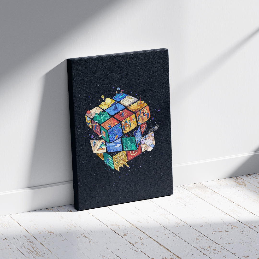 Cartographic Dream – Decorative Wall Visual (MD12)