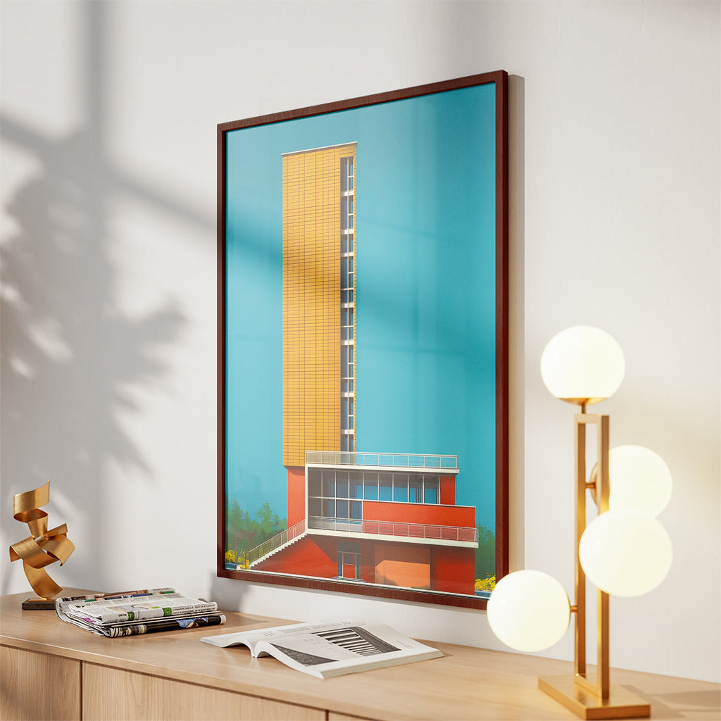 Skyline Marker – Curated Wall Frame (MD13)