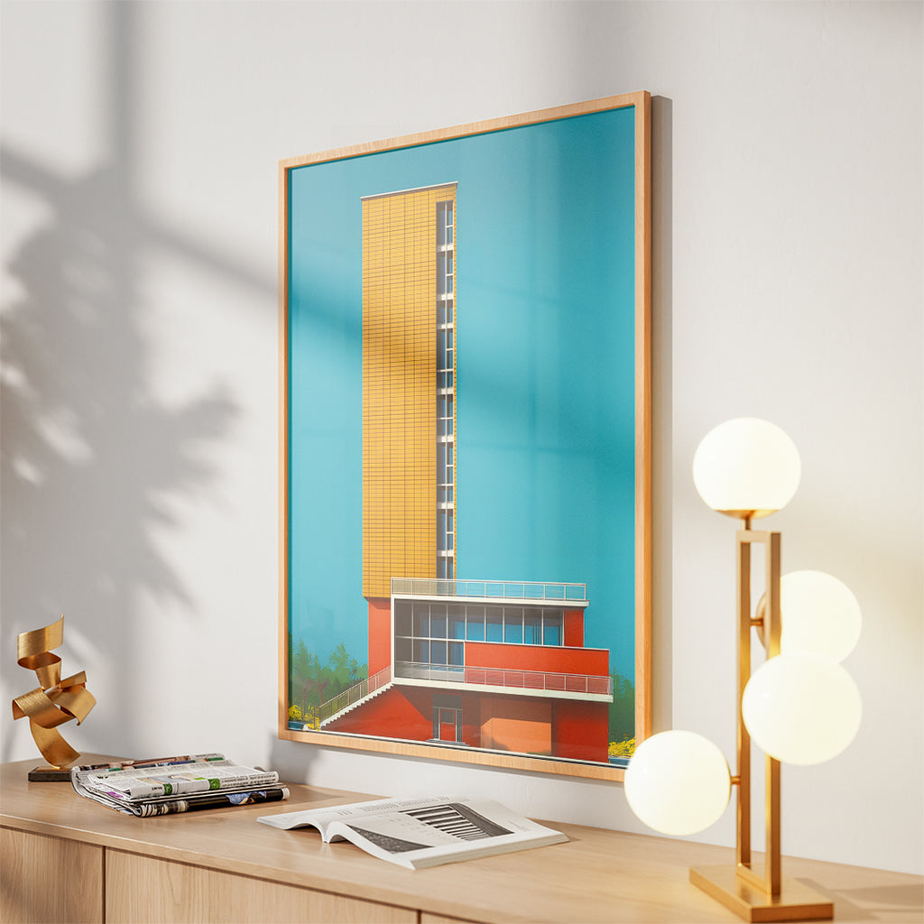 Skyline Marker – Curated Wall Frame (MD13)