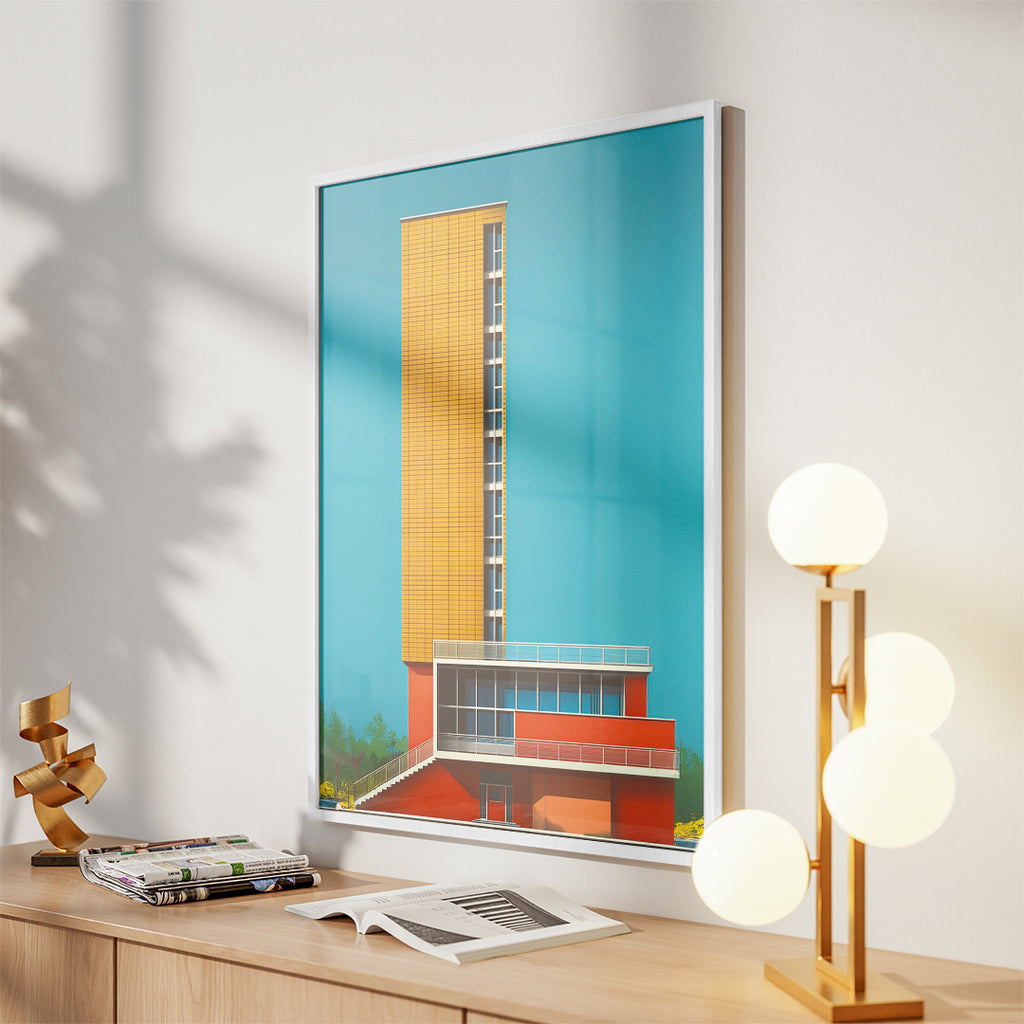 Skyline Marker – Curated Wall Frame (MD13)