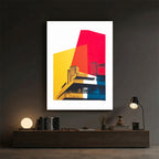 Radiant Structure – Artistic Wall Accent (MD15)