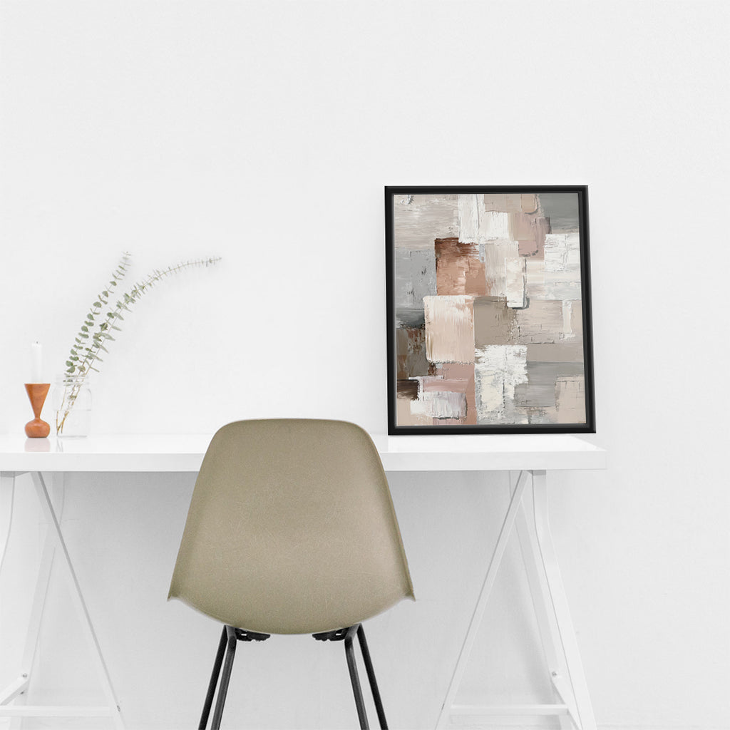 Earthy Balance – Interior Design Wall Frame (MD16)
