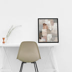 Earthy Balance – Interior Design Wall Frame (MD16)