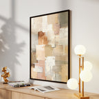 Earthy Balance – Interior Design Wall Frame (MD16)