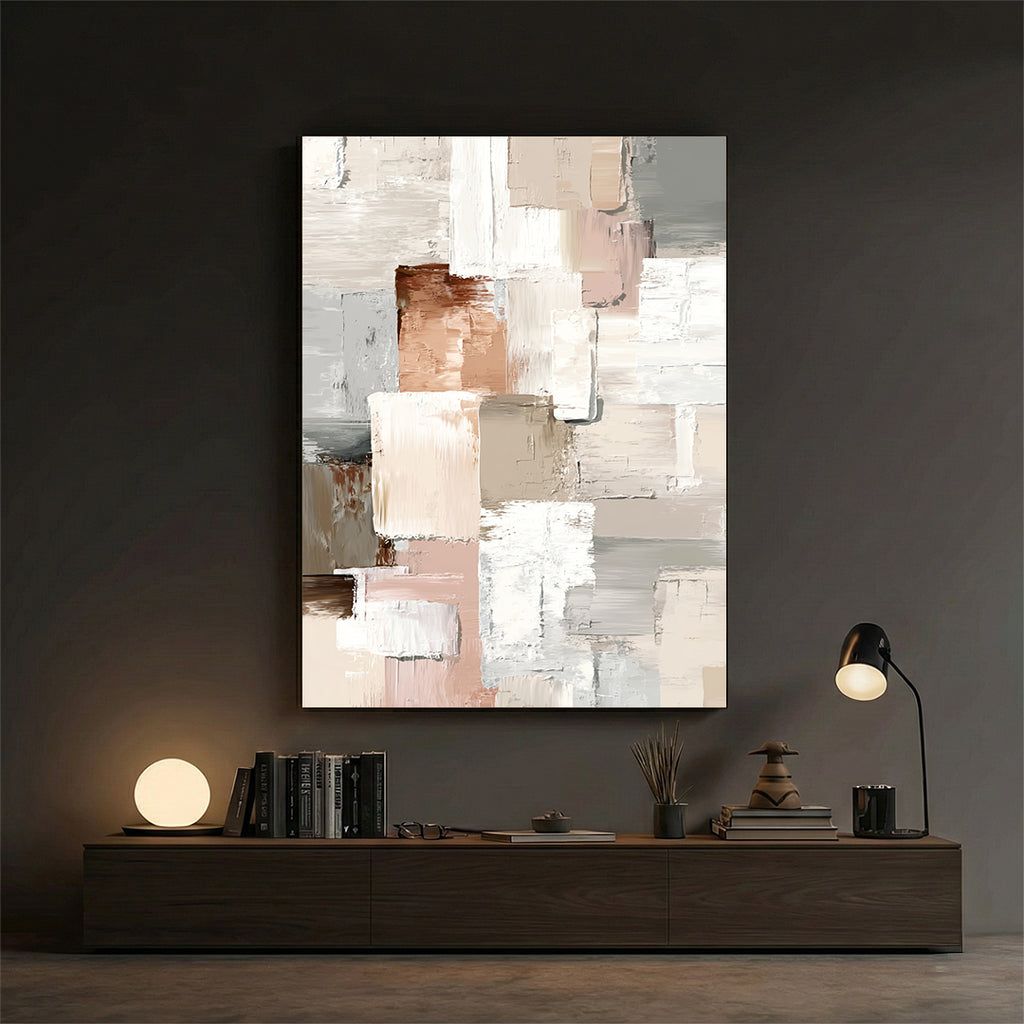 Earthy Balance – Interior Design Wall Frame (MD16)