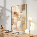 Earthy Balance – Interior Design Wall Frame (MD16)