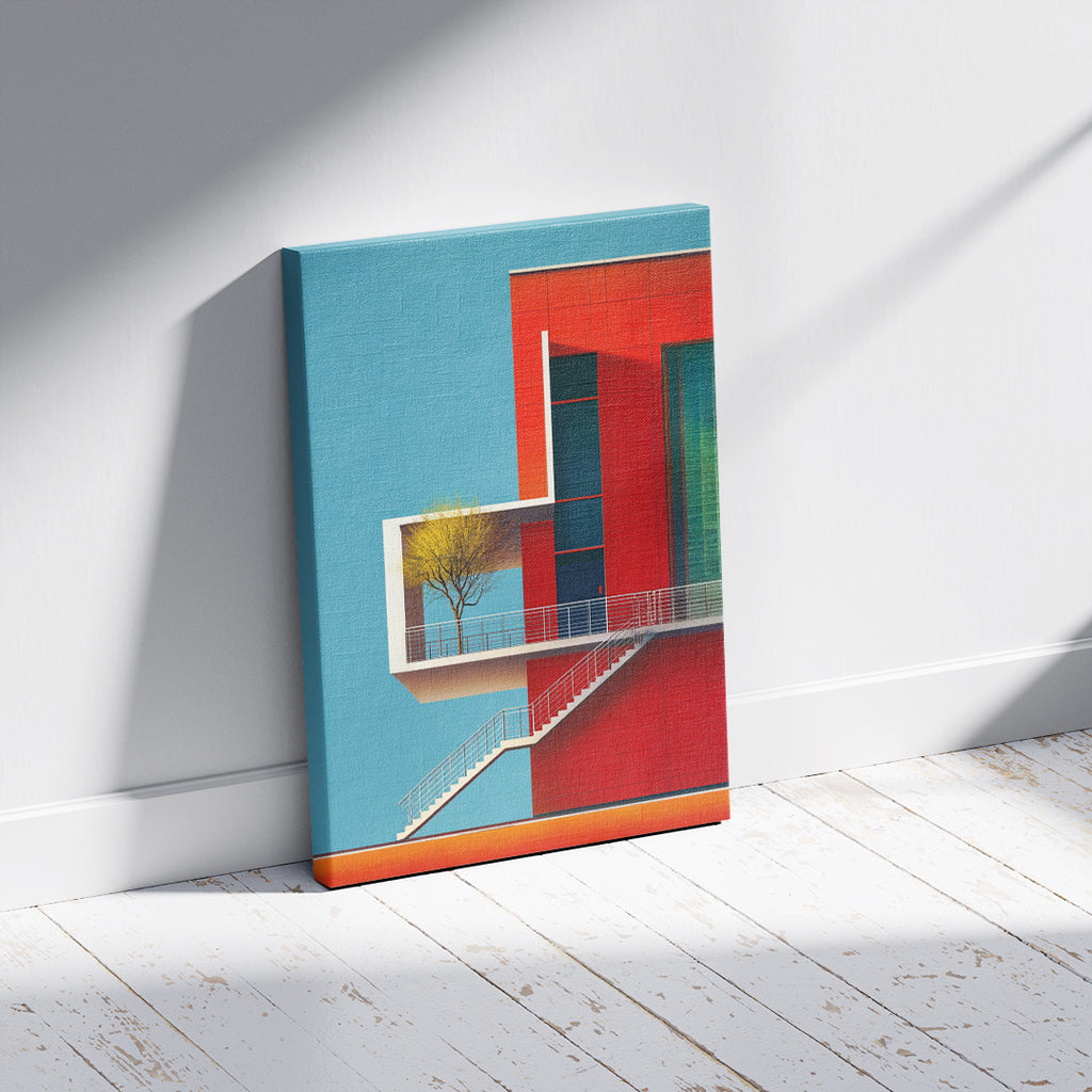 Geometric Window – Modern Art Wall (MD17)