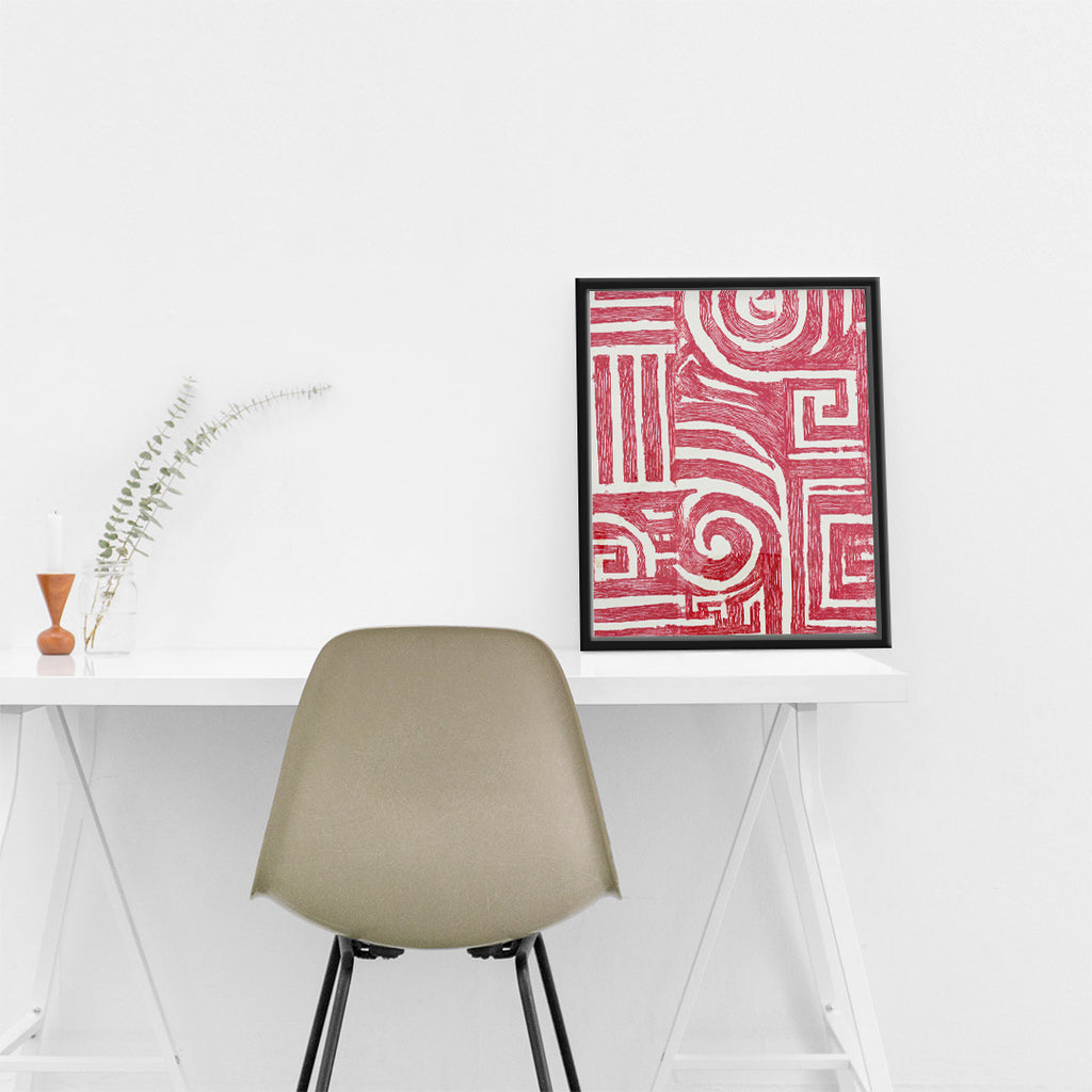 Symbolic Heat – Contemporary Wall Frame (MD18)