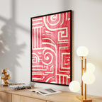 Symbolic Heat – Contemporary Wall Frame (MD18)