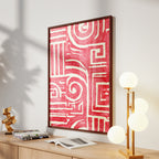 Symbolic Heat – Contemporary Wall Frame (MD18)